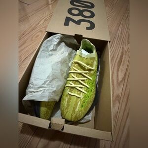 Yeezy 380 - Yellow and Green Sneakers